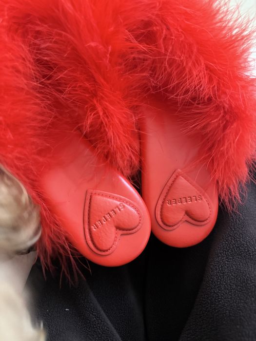 Червноні мюлі Sleeper