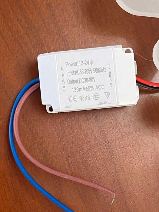 Luz LED Noturna Floco Neve