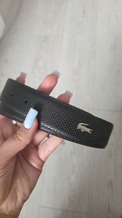 Nowy pasek męski Lacoste