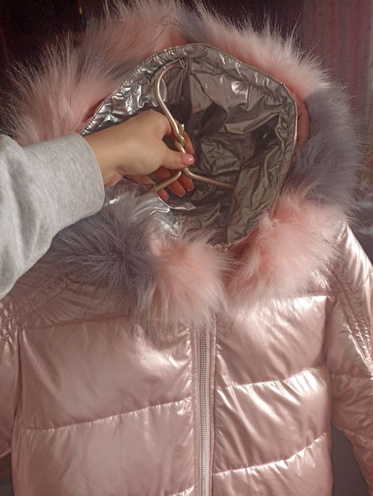 Куртка пальто з капюшоном