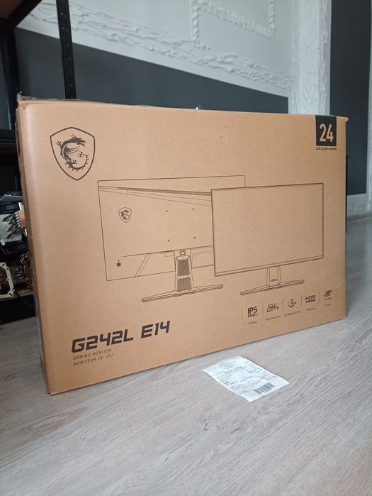 Nowy Monitor MSi G24L E14 144Hz