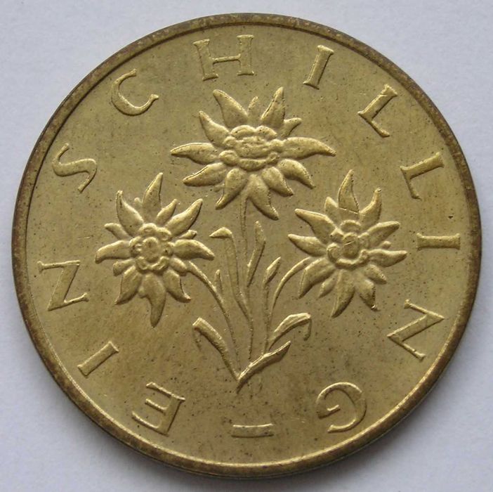 Austria 1 schilling 1991 - stan menniczy