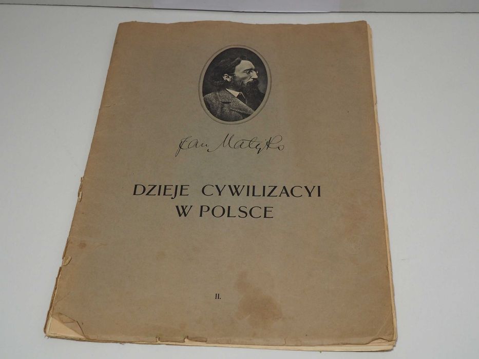 Jan Matejko Dzieje Cywilizacyi w Polsce -2 zeszyt 1912 rok antyk