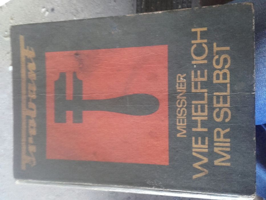 Niemiecka książka obsługi naprawy trabanta