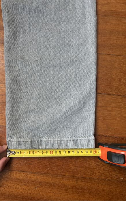 Calças “Baggy” Cinzentas  Pull&Bear