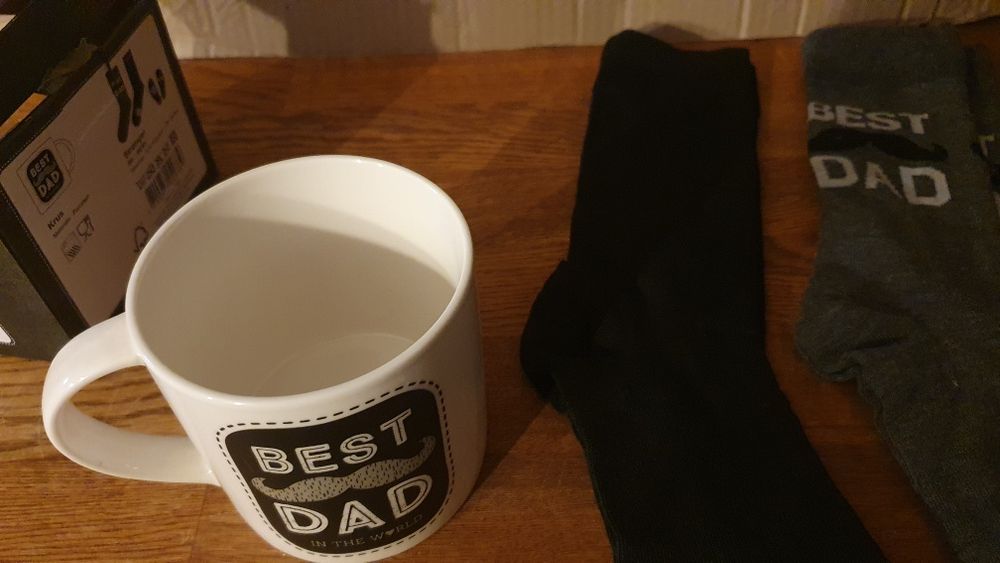 Kubek Best Dad plus skarpetki