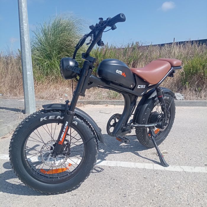 Bicicleta elétrica a pedais Emoko
