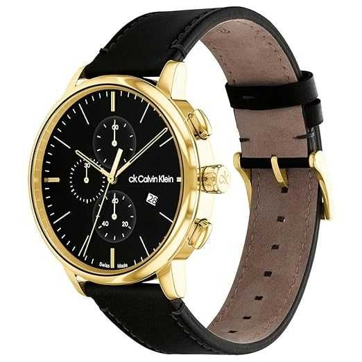 Zegarek Męski Calvin Klein Completion Chronograph – Złoty/Czarny