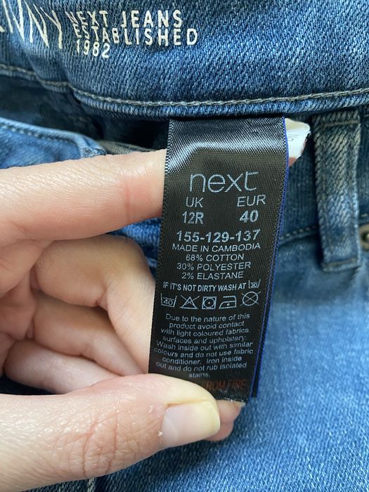 Jeansy skinny Next