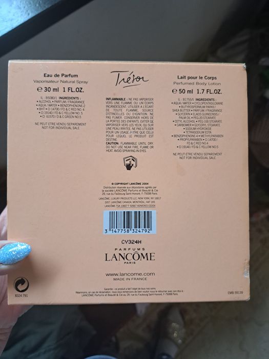Lancome Tresor eau de parfum 30ml 2003rok