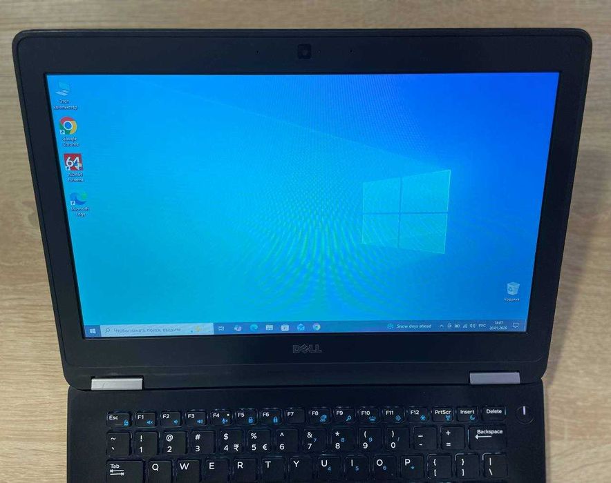 Ноутбук DELL 7270 | 12,5" HD LCD | I5-6300U | 8GB DDR4 | 256GB SSD