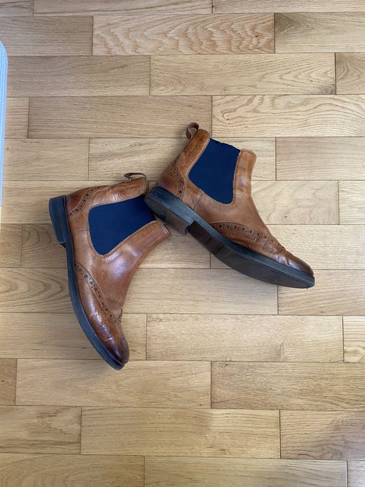 Skórzane sztyblety botki brązowe 38 skóra eleganckie damskie