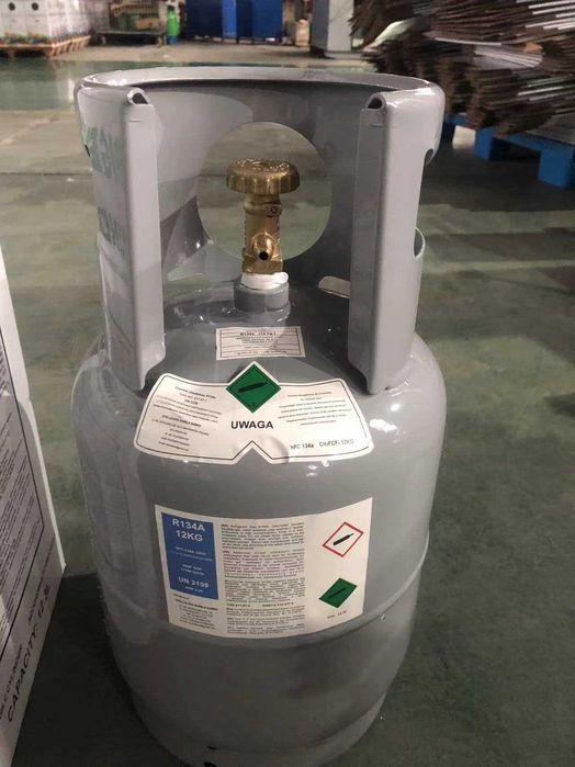 Czynnik chłodniczy r134a w butlach 12 kg - 50 butli.
