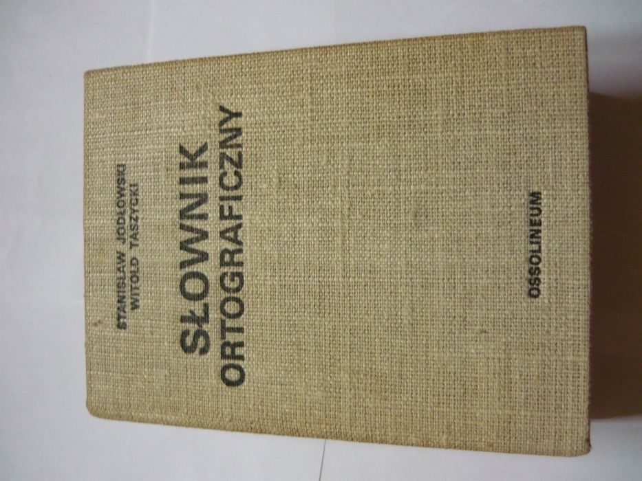 Książka "Słownik ortograficzny"