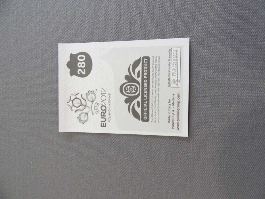 Cromo Cristiano Ronaldo Euro 2012 #280