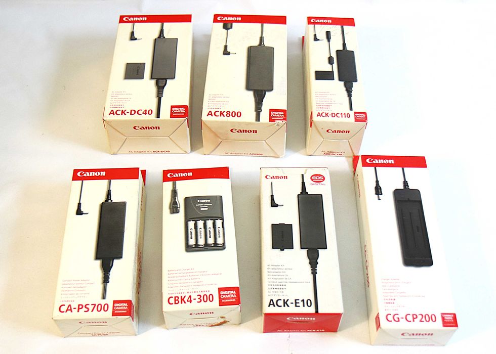 Transformador Canon ACK-E10 novo (nunca usado)