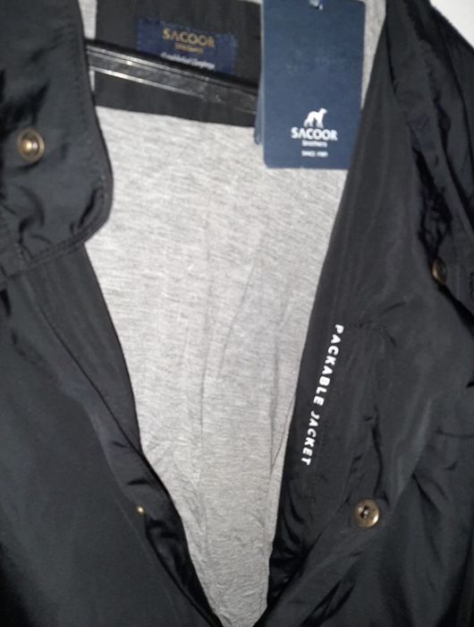 Casaco preto da Sacoor