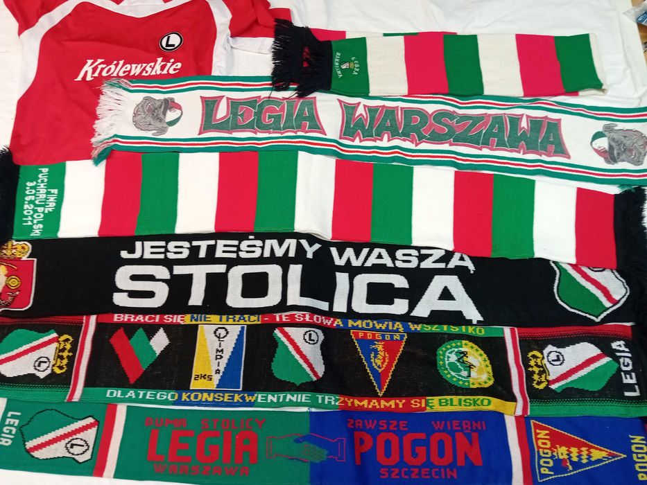 Szaliki Legii - kolekcja