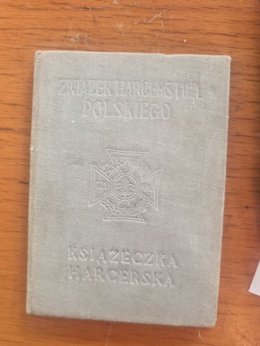 Książeczka harcerska ZHP 1965/70