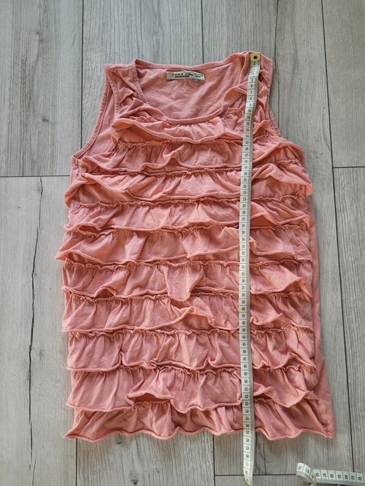 Rozm. 164 - top z falbankami Zara