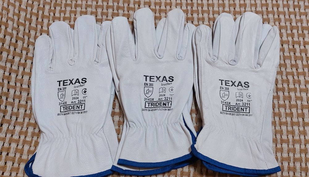 Рукавиці робочі шкіряні