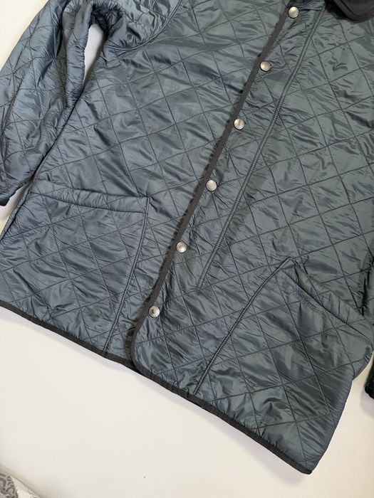 Стеганка Barbour Quilted Jacket Blue Size Xl — zdjęcie 3