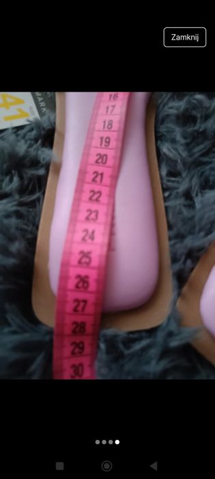 Klapki ażurowe Primark 41