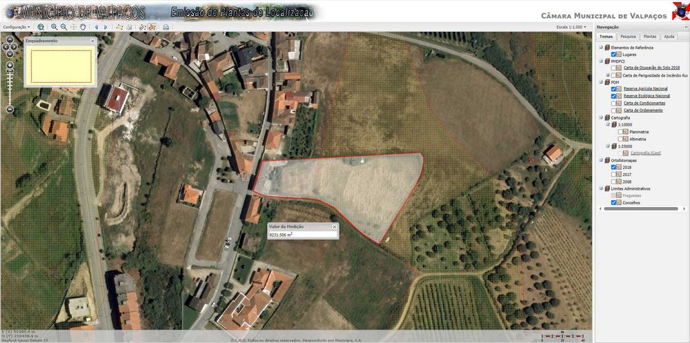 Carrazedo de Montenegro: Casa (338 m2) e Terreno (total 8.000 m2)