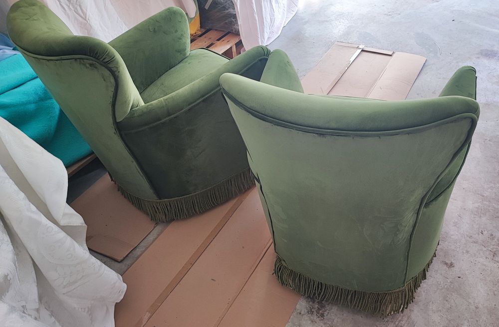 Set of Two Maple Sofas (Madame Style)64738632382851122