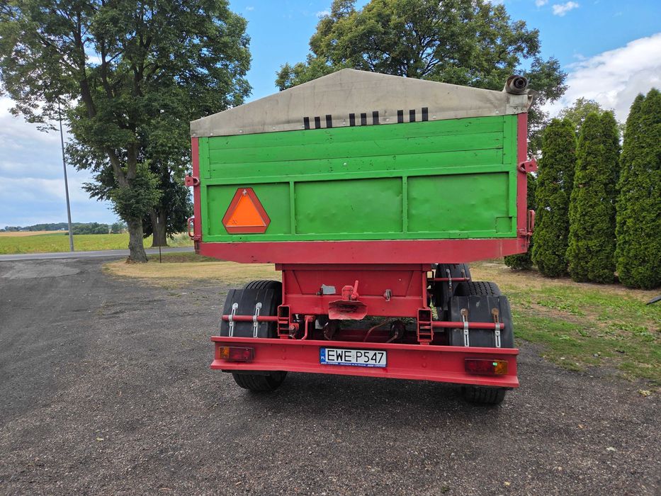 Przyczepa HW 6011 8t-DMC, 470x250cm 1990r masywna .