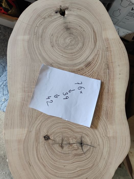 Plastry i blaty drewna jesion