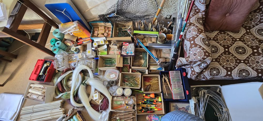 Material para pesca diverso a granel