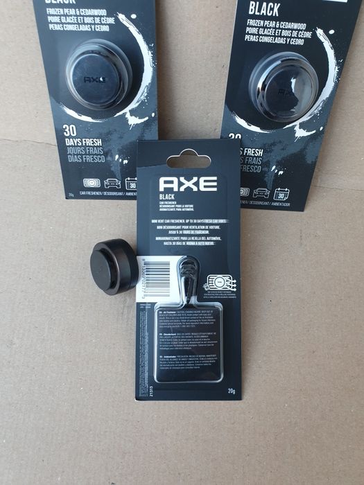 Ароматизатор AXE 3D Black, автомобильный,(34-101) (38745)