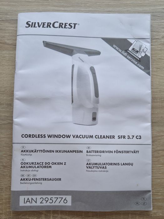 Akumulatorowa myjka do szyb