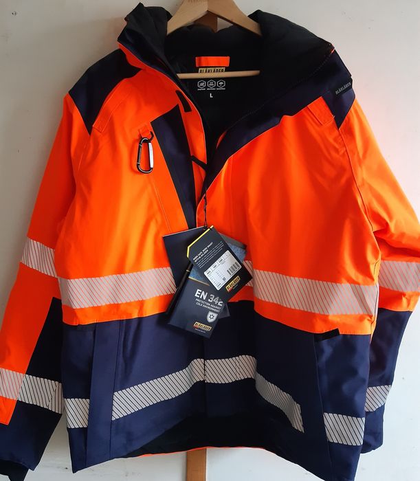 Kurtka zimowa Blaklader o wysokiej widoczności 4455 nowa