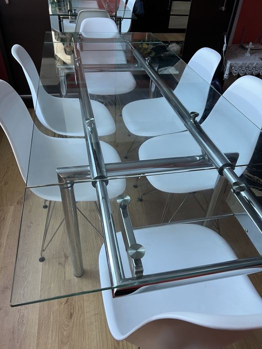 Stół do jadalni, do salonu rozkladany