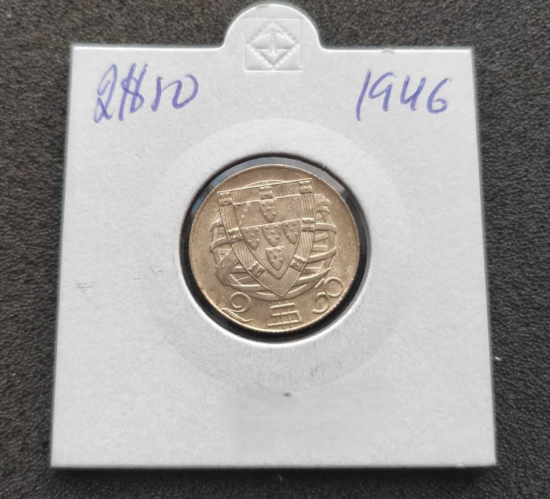 Moeda de 2.5$ 1946 - Bela/SOBERBA