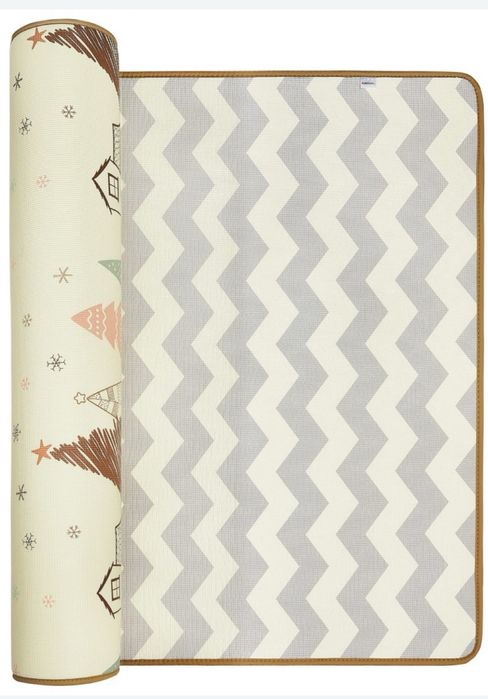 Dwustronna mata piankowa XXL - 180 x 150 x 2 cm gruba - rulon