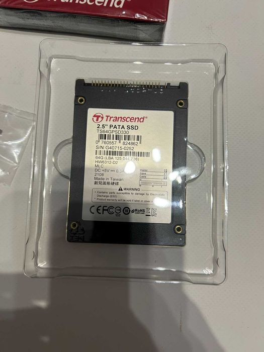 SSD накопитель Transcend 64 GB  (TS64GPSD330)