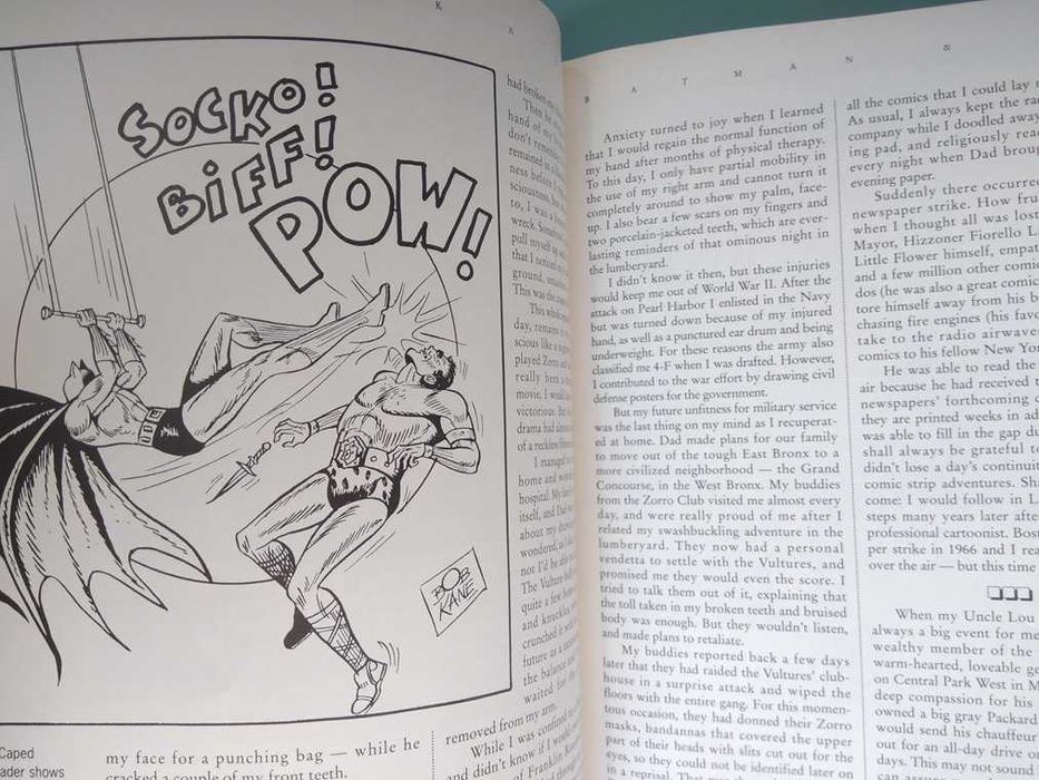 BATMAN & ME : An Autobiography by BOB KANE , Eclipse Books 1989