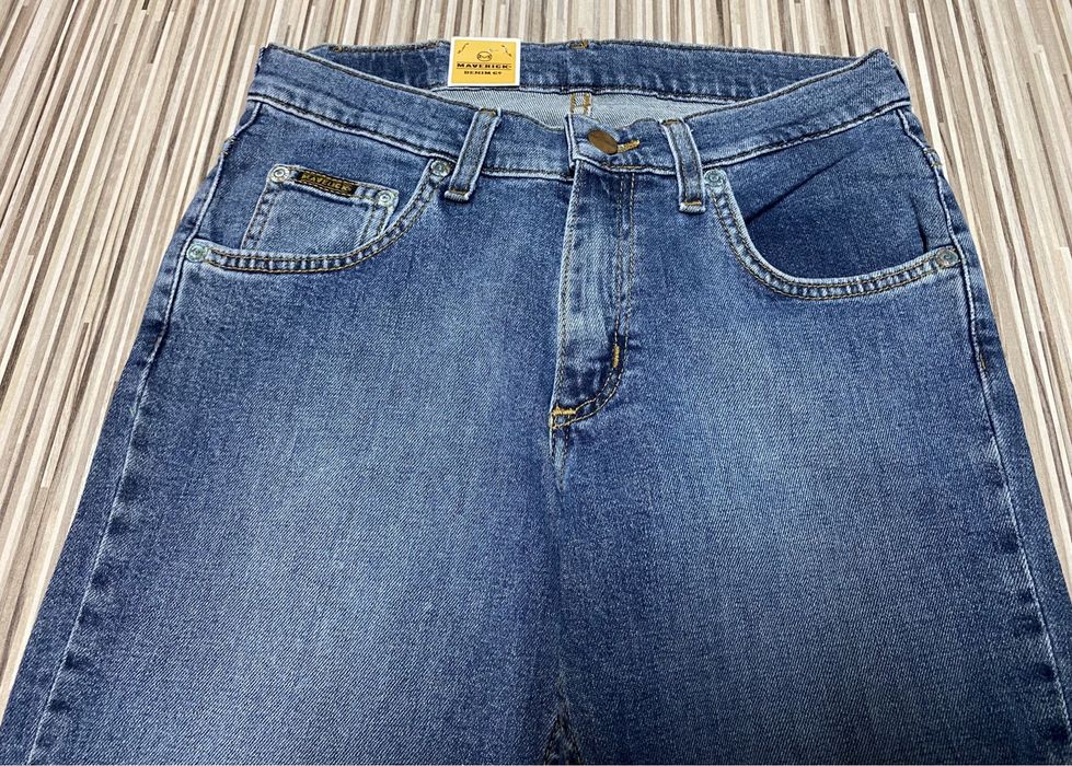 Spodnie jeans 30/31 pas 68 cm komplet 2 sztuki Lee Mawerick nowe