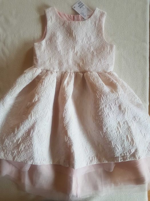 Elegancka, nowa sukienka H&M,roz.116. Sukieneczka na wesele, chrzciny,