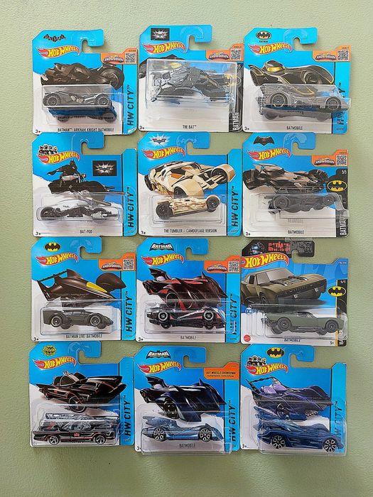 Hotwheels Colecção Batman