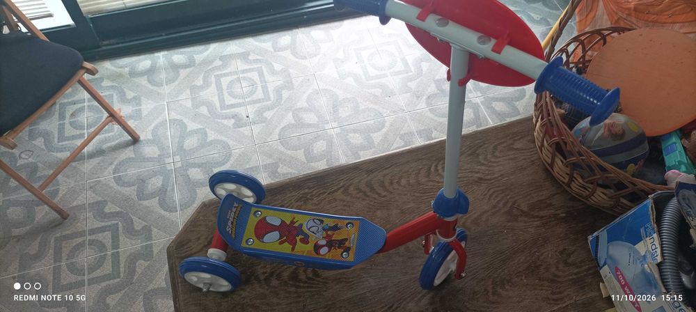 Trotinete 3 rodas Spider Man