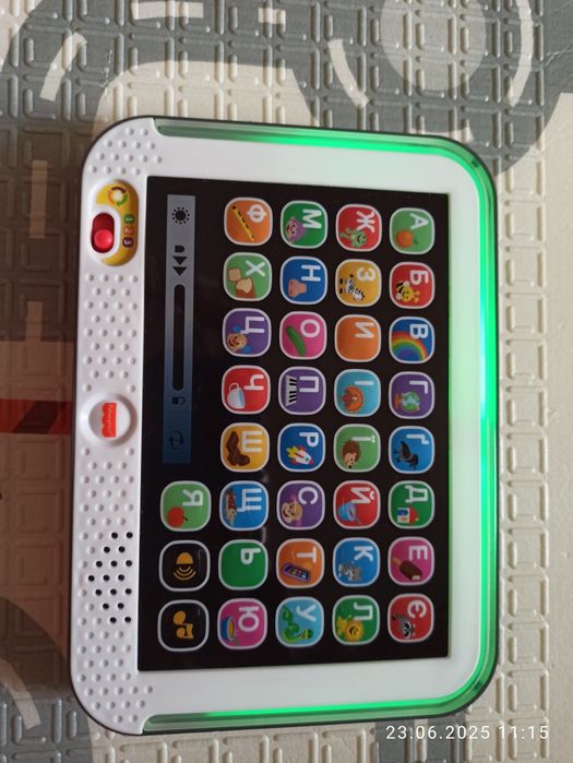 Планшет інтерактивний fisher price укр