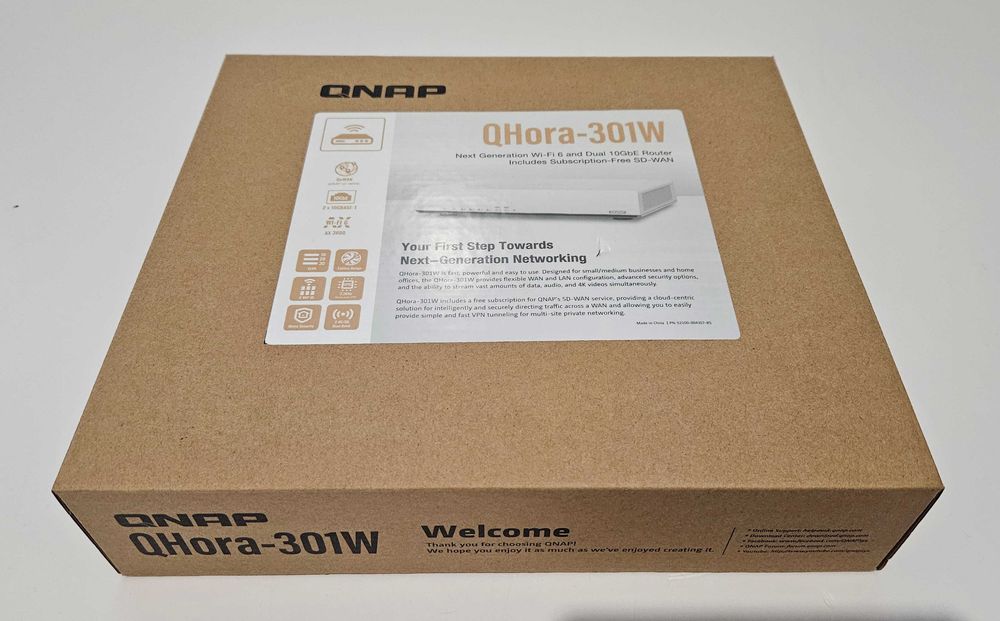 Маршрутизатор (роутер) QNAP QHora-301W
