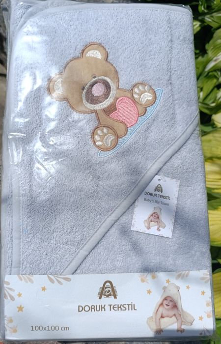 Рушник дитячий з капюшоном. 100% бавовна. Туреччина.