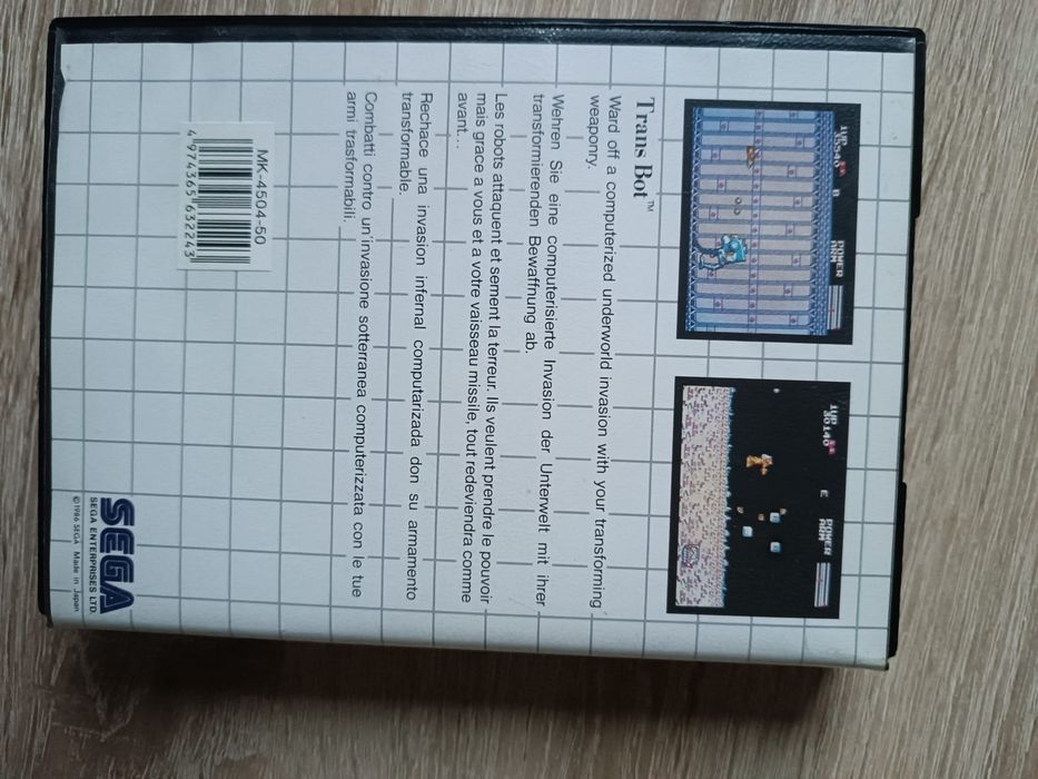 Trans Bot Sega Master System