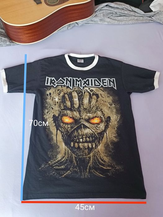 Футболки  з рок символікою (Metallica, Nirvana, Iron Maiden та інші