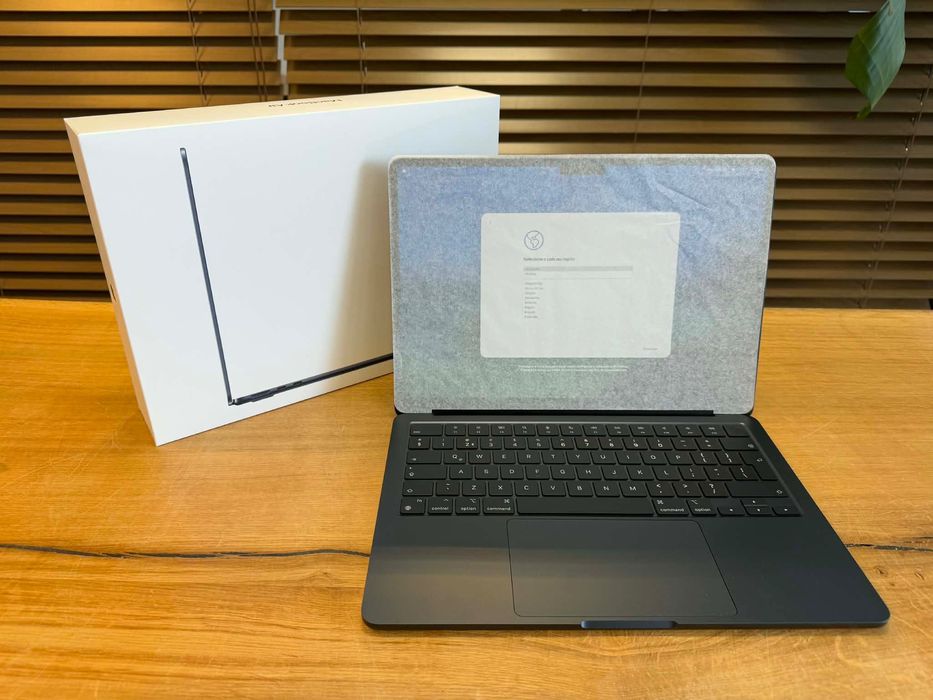 Nowy M2 512gb Appel MacBook AIR 13 A2681 8gb midnight Retina fv23